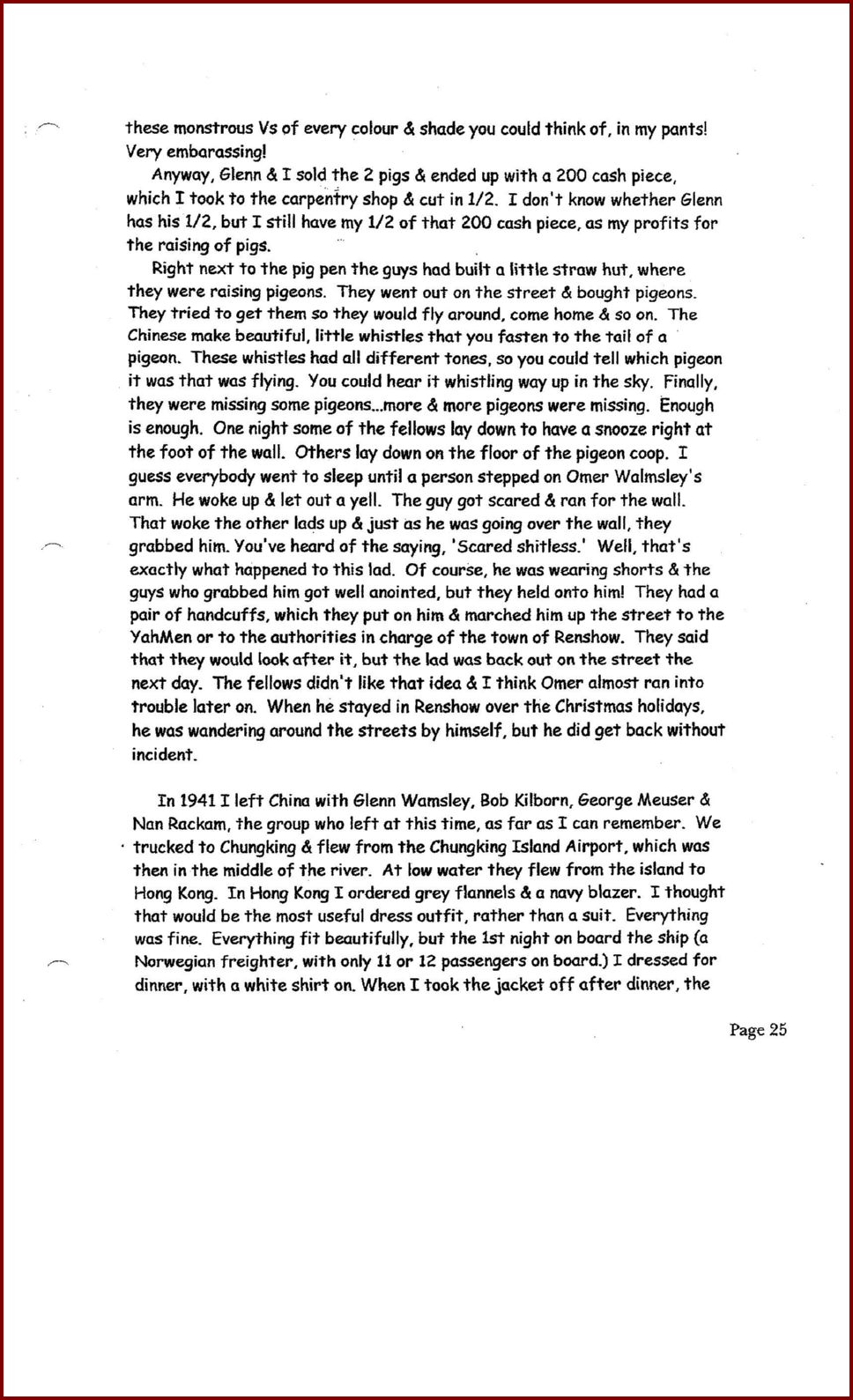 Neil Bell Memoirs 029